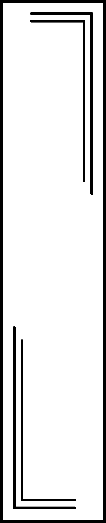 Чертёж Деслина шириной 400 мм.